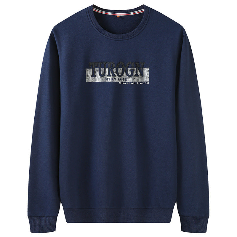 Herren Sweatshirt mit Rundhals, geradem Schnitt und modernem Logoprint Shop Nory
