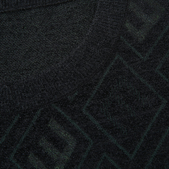 Herren Rauten-Jacquard Rundhalspullover aus feinem Strick Shop Nory