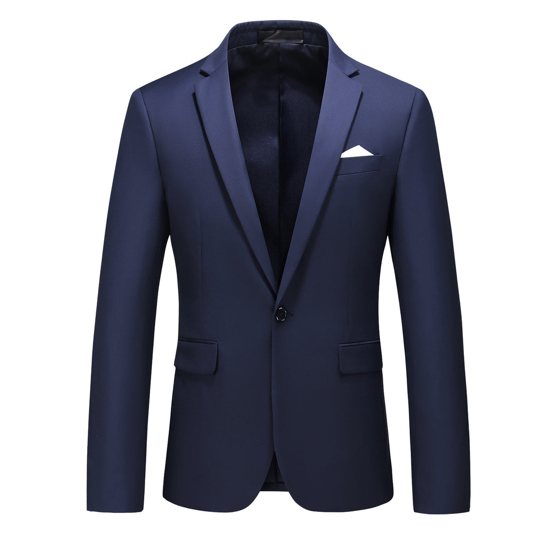 Herren elegantes Businesssakko Slim Fit mit schmaler Silhouette und modernem Reverskragen Shop Nory
