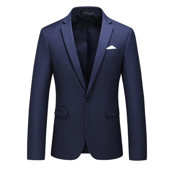 Herren elegantes Businesssakko Slim Fit mit schmaler Silhouette und modernem Reverskragen Shop Nory