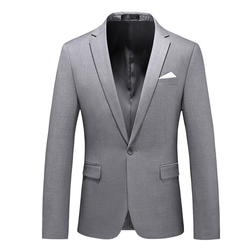 Herren elegantes Businesssakko Slim Fit mit schmaler Silhouette und modernem Reverskragen Shop Nory