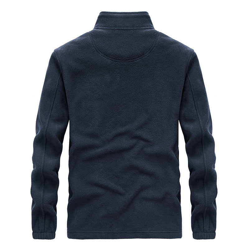 Herren thermoregulierende Fleece‑Blousonjacke mit Sherpa‑Innenfutter und Stehkragen Shop Nory