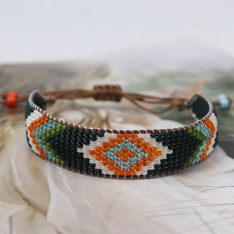 Handgewebtes Böhmisches Armband | Shop Nory