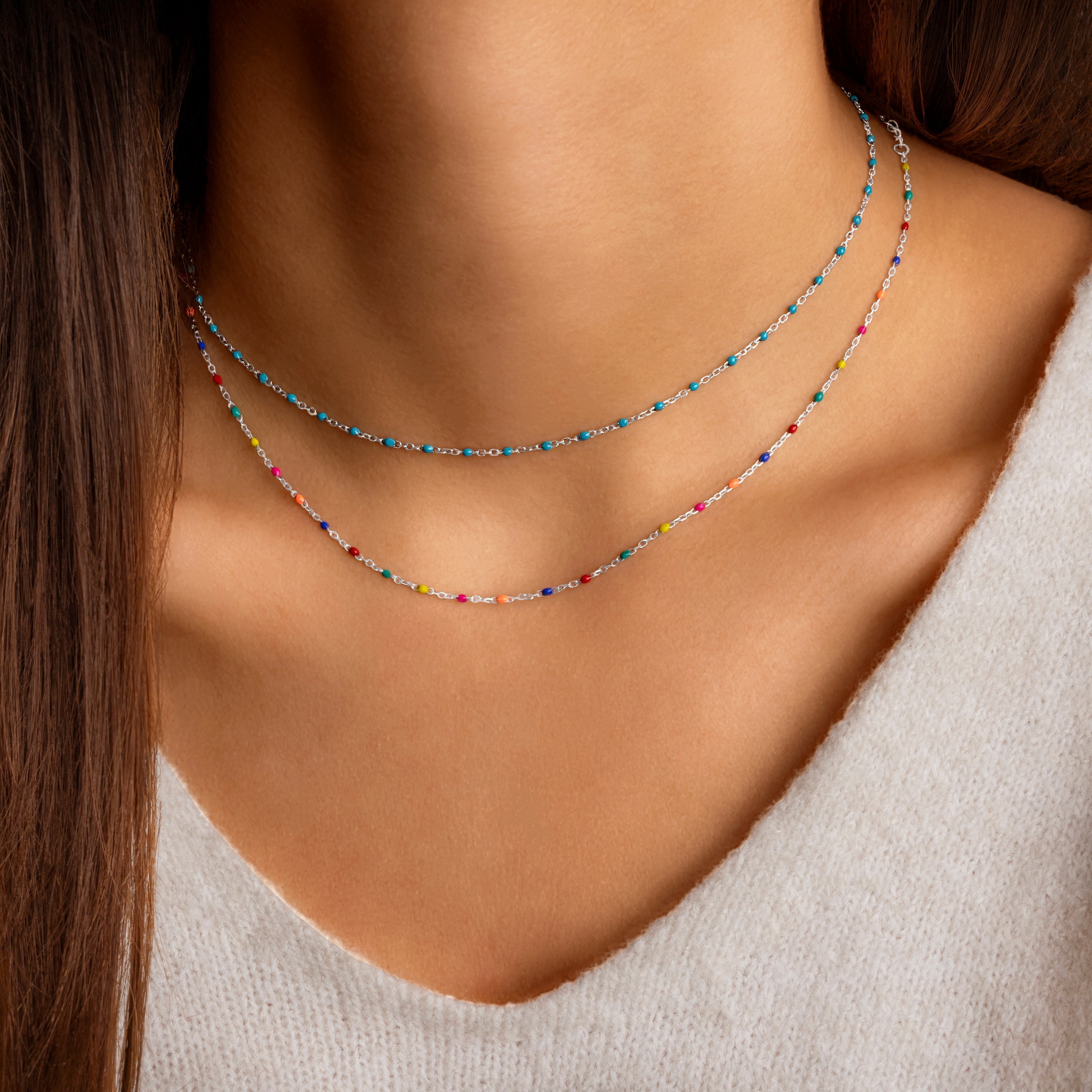 Stilvolle Regenbogenkette – Iris | Shop Nory