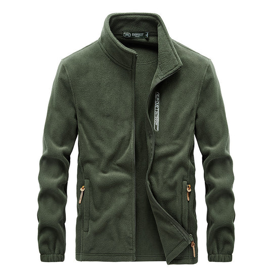 Herren thermoregulierende Fleece‑Blousonjacke mit Sherpa‑Innenfutter und Stehkragen Shop Nory