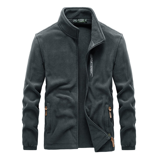 Herren thermoregulierende Fleece‑Blousonjacke mit Sherpa‑Innenfutter und Stehkragen Shop Nory