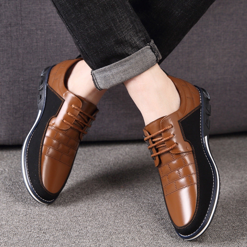 Leder Orthopädische Herrenschuhe