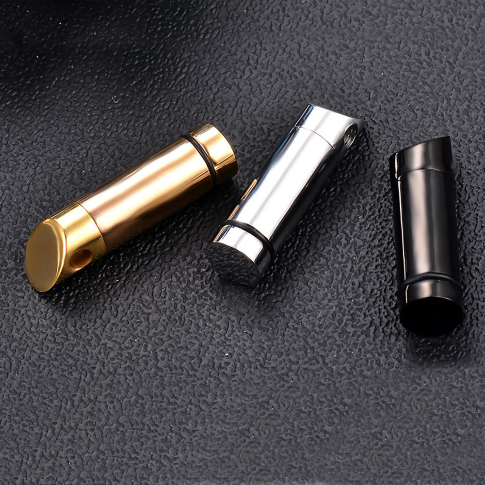 Damen Anhänger mit stylischem Medaillon-Design und geflochtenem Lederband Shop Nory