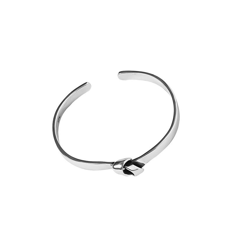 Damen Armreif mit modernem Knoten-Design Shop Nory