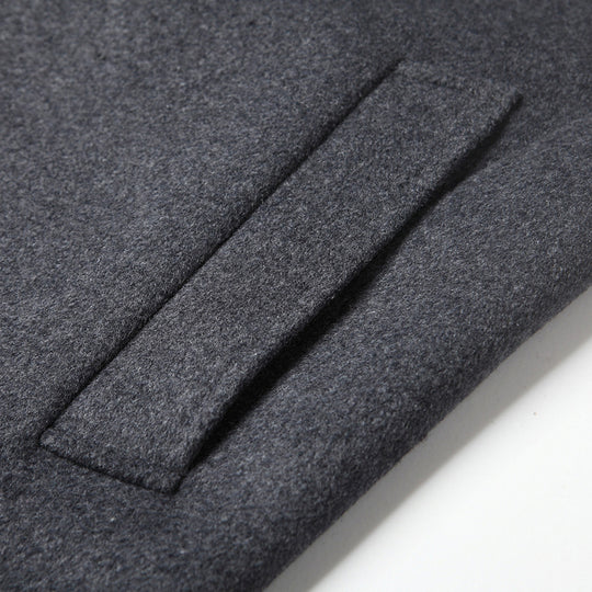 Herren Klassischer Wollmix-Mantel mit gesteppter Thermofütterung und schlanker Silhouette Shop Nory