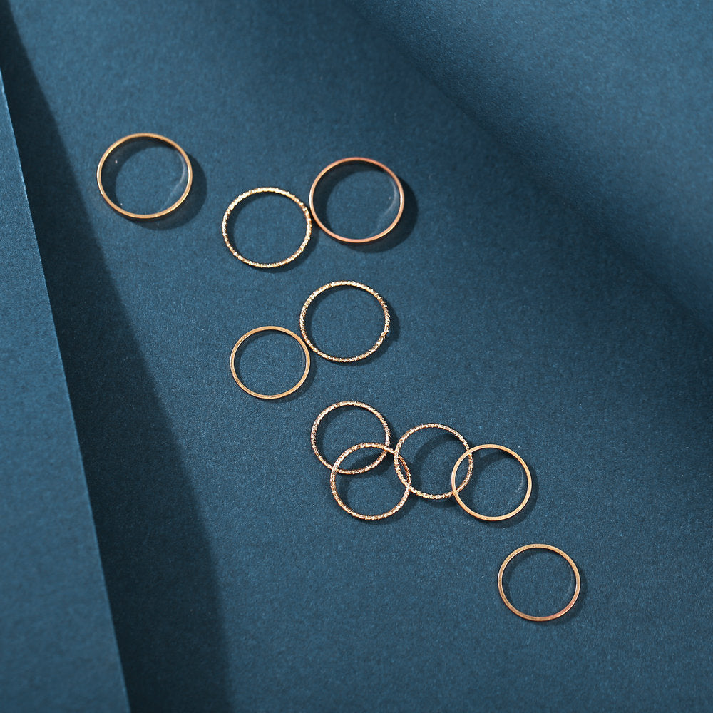 Damen Ring-Set mit filigranen und eleganten Designs Shop Nory