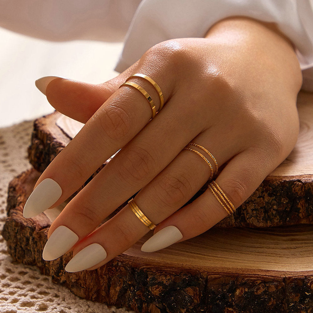 Damen Ring-Set mit filigranen und eleganten Designs Shop Nory
