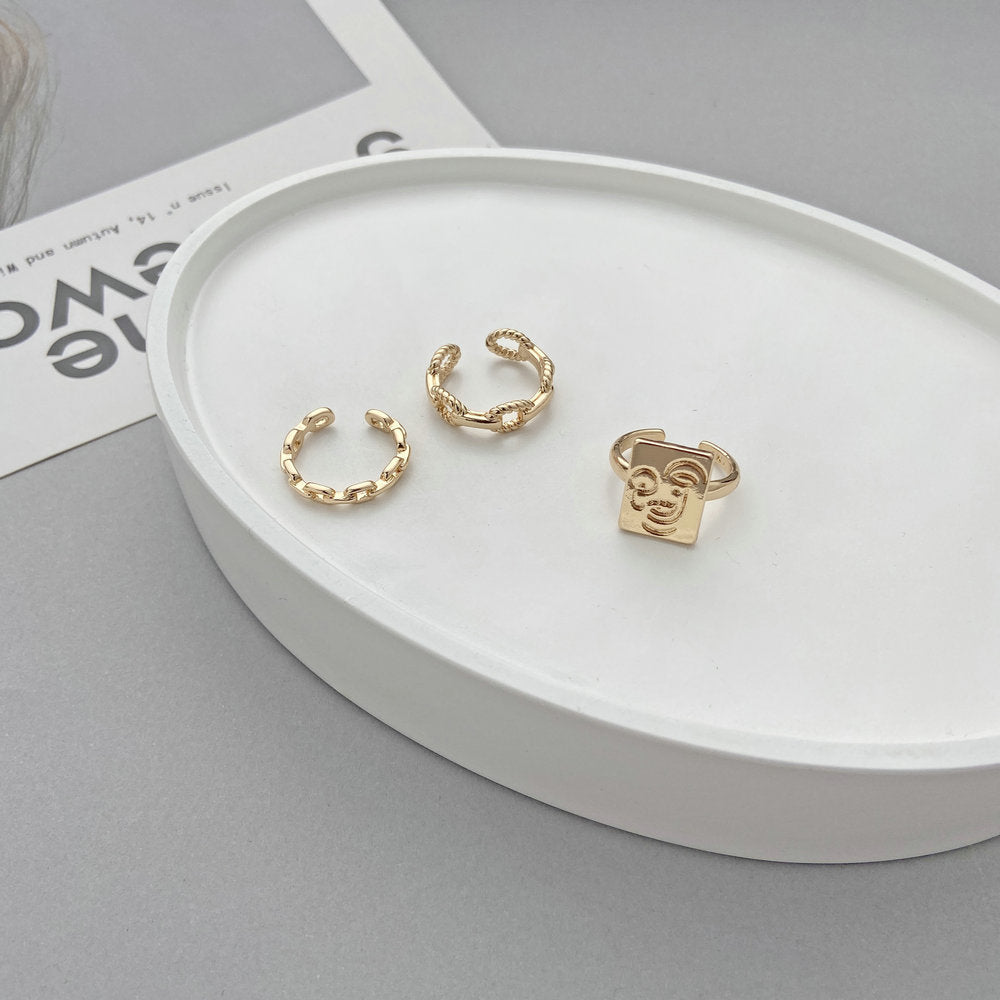 Damen Ringset mit eleganten und modernen Designs Shop Nory