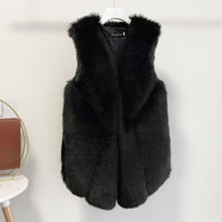 Schwarz (schräges Gilet)