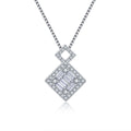 Damen Halskette mit luxuriösem Diamantanhänger und filigraner Gestaltung Shop Nory