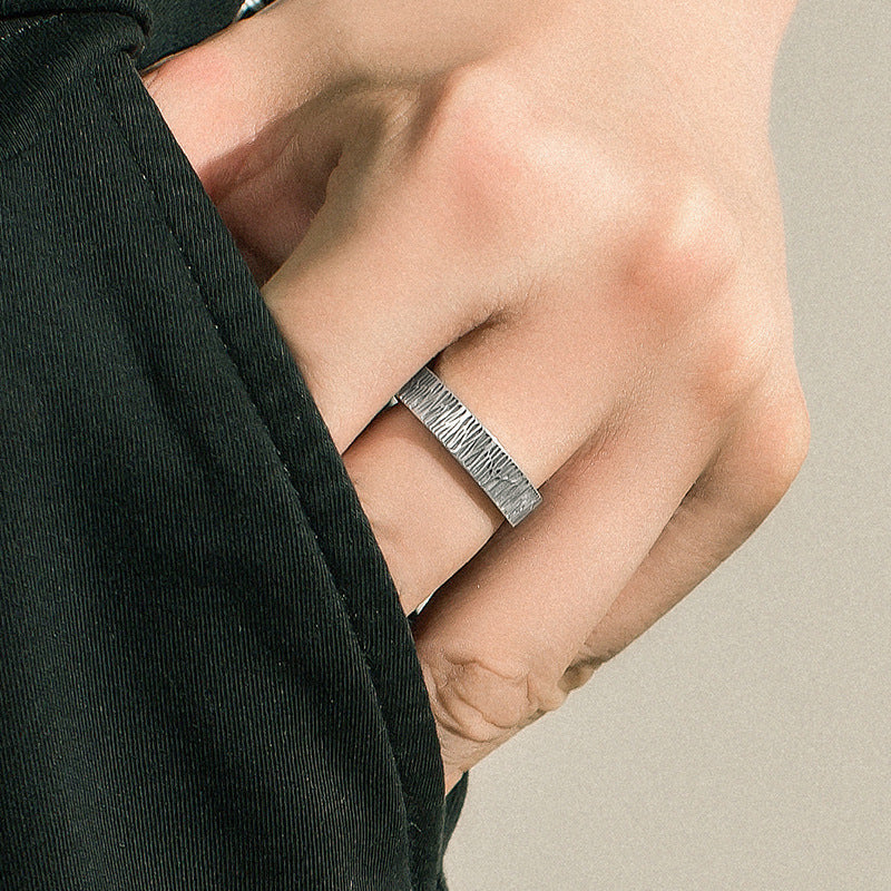 Damenring mit strukturiertem Oberflächendesign Shop Nory