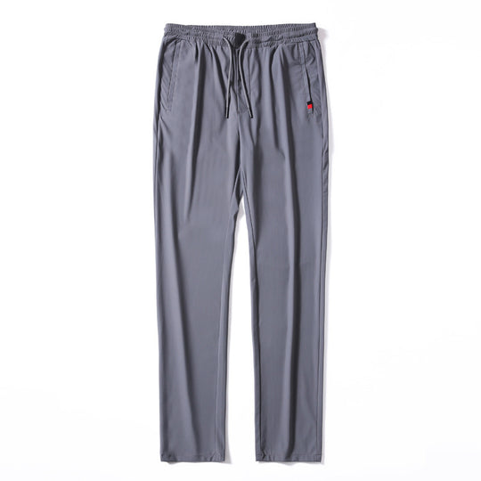 Herren Leichte Freizeit-Jogginghose mit elastischem Bund, Kordelzug und schmaler Beinlinie Shop Nory