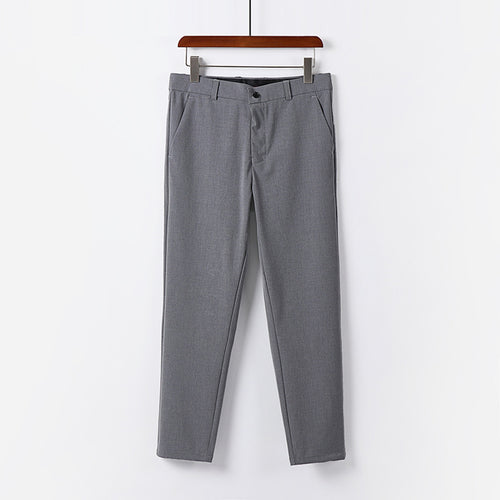 Herren Schmale Chino-Hose aus Stretch-Baumwollmix mit schmalem Bein und Bundfalten Shop Nory