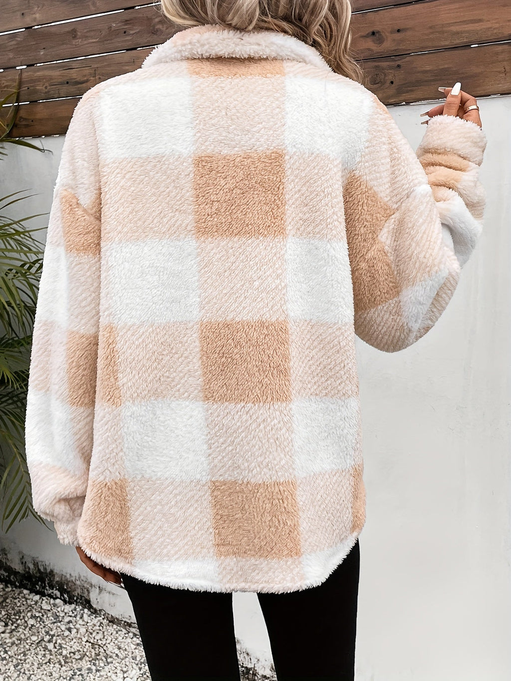 Flanellhemd mit Karos Polyester Warm und Stilvoll