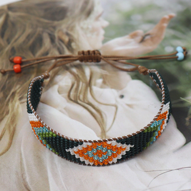 Handgewebtes Böhmisches Armband | Shop Nory