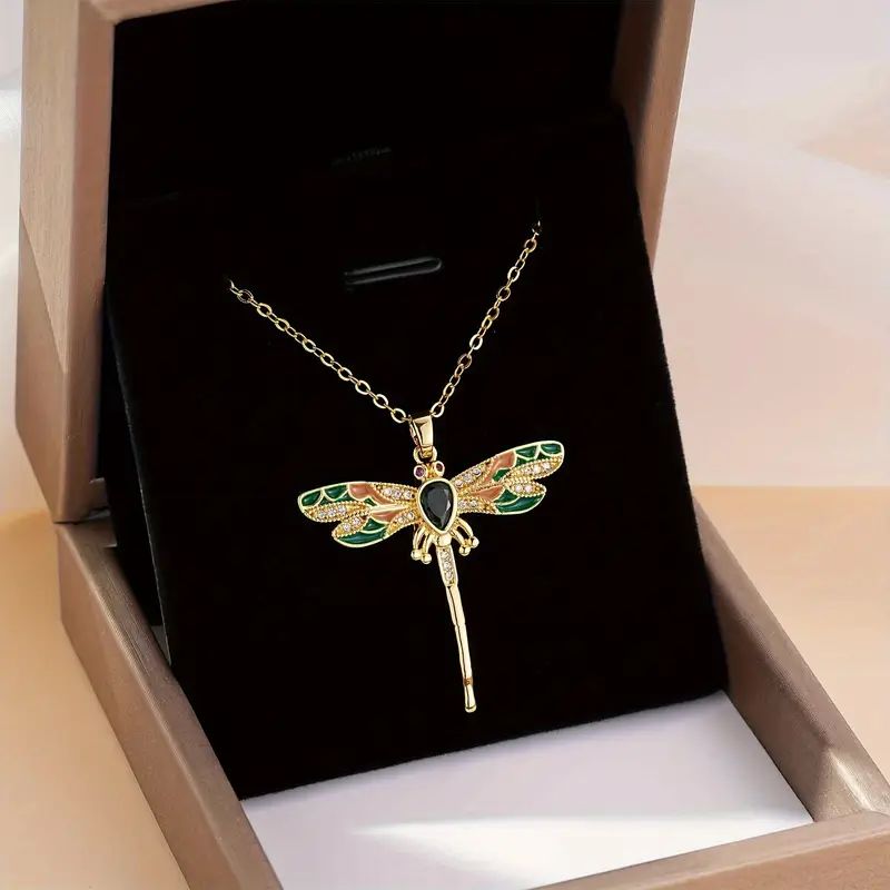 Halskette Mit Libellen-Anhänger | Shop Nory