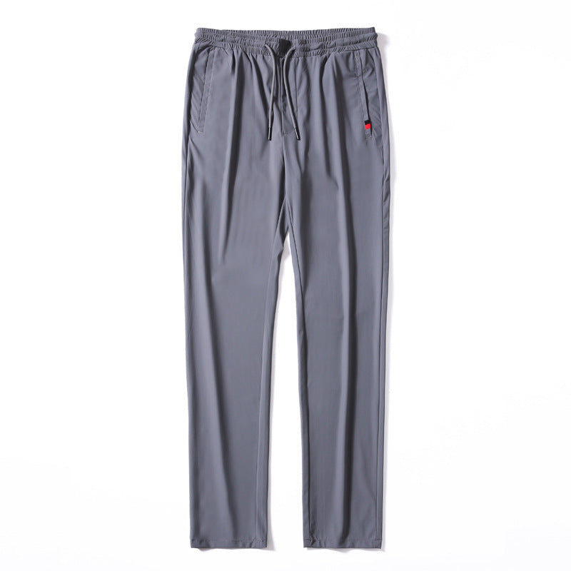 Herren Leichte Freizeit-Jogginghose mit elastischem Bund, Kordelzug und schmaler Beinlinie Shop Nory