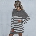 Damen Strickkleid mit lässigem Oversized-Schnitt