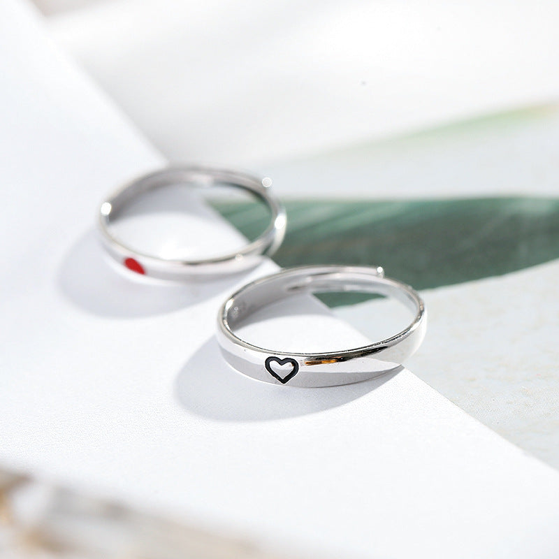 Damen Partner-Ringe mit liebevollem Herzmotiv Shop Nory