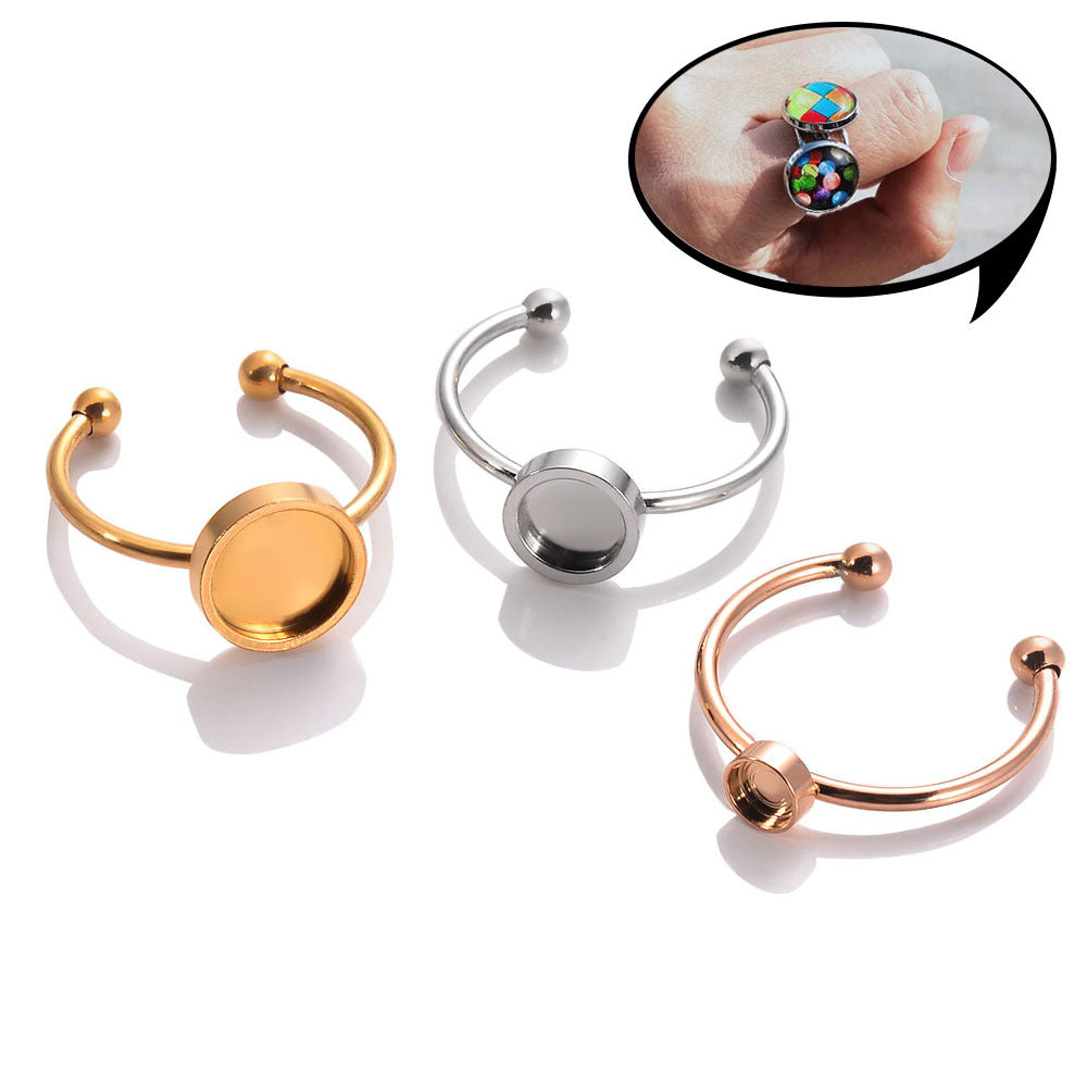 Damen Offene Ringe mit individuell einstellbarem Durchmesser Shop Nory
