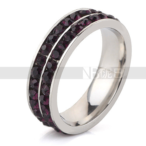 Damen Ring mit facettiertem, edlen Zirkonia-Besatz Shop Nory