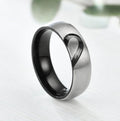 Herren Ring mit kunstvollem Herzmotiv und eleganter Edelstahloberfläche Shop Nory