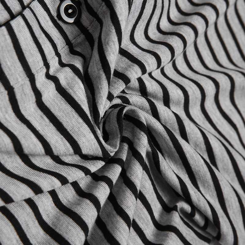 Herren Langarm Schlafanzugset mit komfortablem Knopfdesign