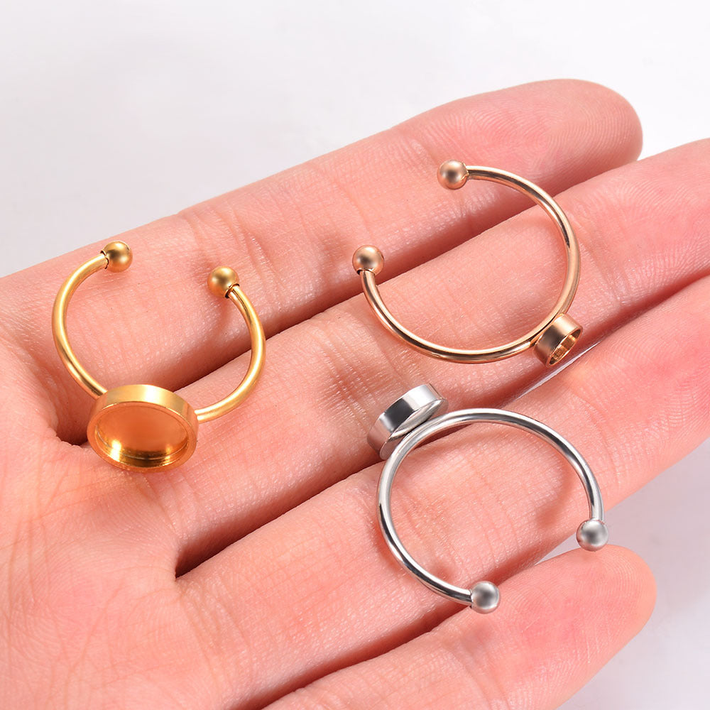 Damen Offene Ringe mit individuell einstellbarem Durchmesser Shop Nory