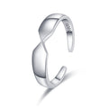 Damen Offener Ring mit modernem, geschwungenem Design Shop Nory