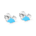 Damen Ohrstecker mit cloud-Design und stylishen Akzenten Shop Nory