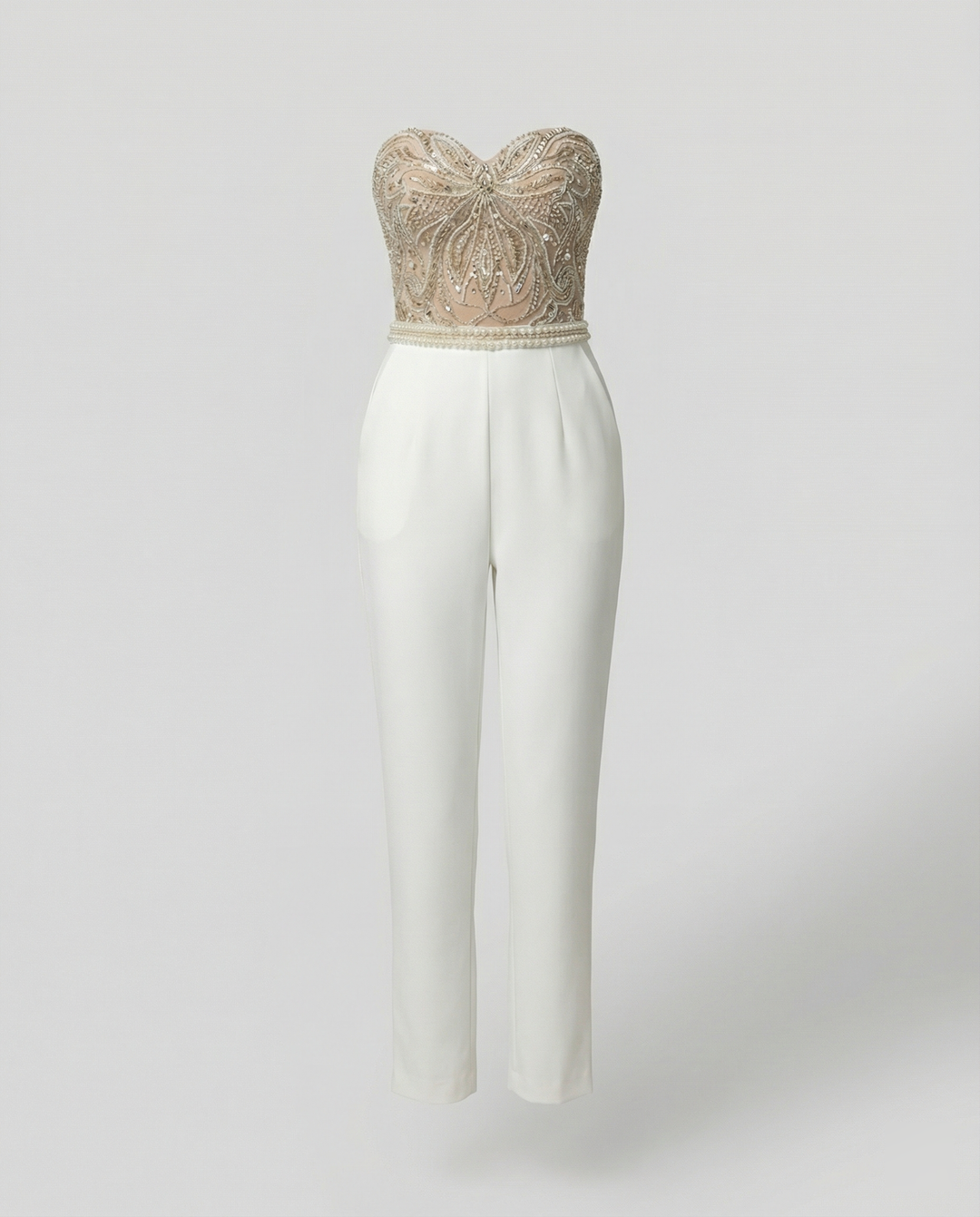 ShopNory | Trägerloser Eleganter Damen Jumpsuit