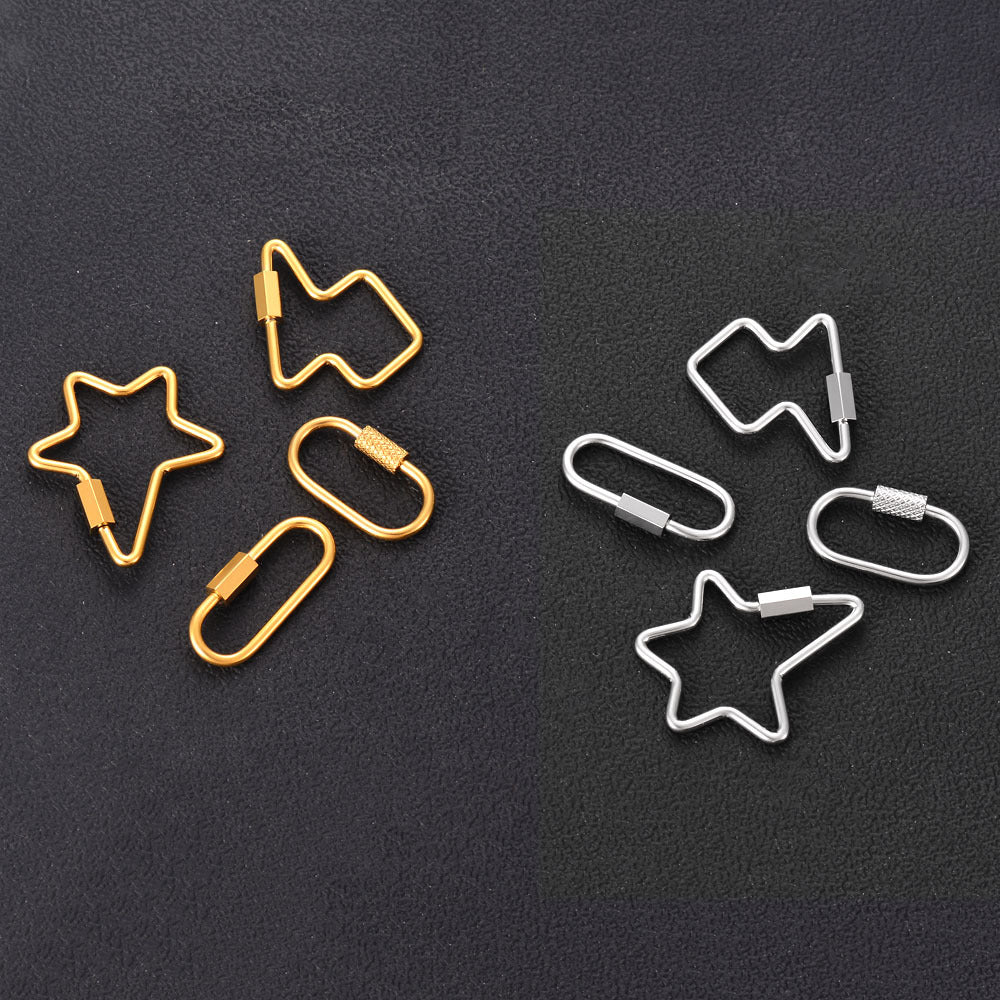 Damen Karabinerhaken aus hochwertigem Metall Shop Nory