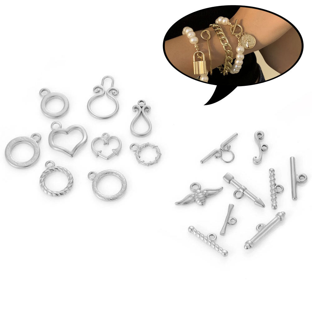Damen Verschluss-Set aus hochwertigem Edelstahl Shop Nory