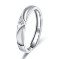 Damenring mit elegantem Design und funkelndem Zirkonia-Besatz Shop Nory