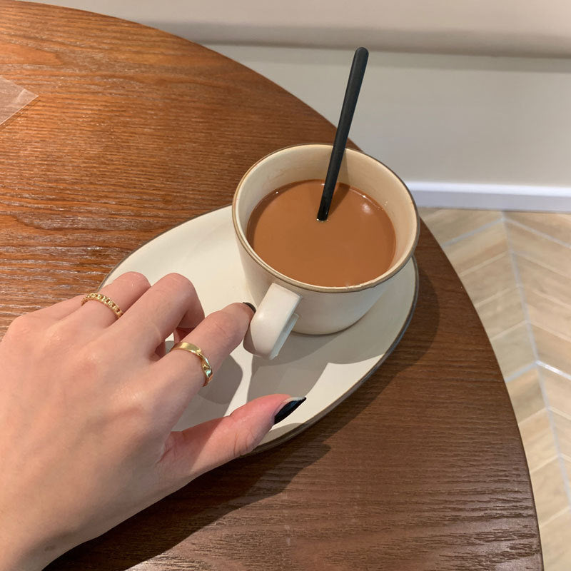 Damen Offener Ring mit kunstvollem Kettendesign und funkelnden Zirkonia Shop Nory