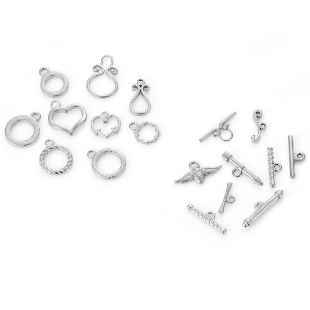 Damen Verschluss-Set aus hochwertigem Edelstahl Shop Nory