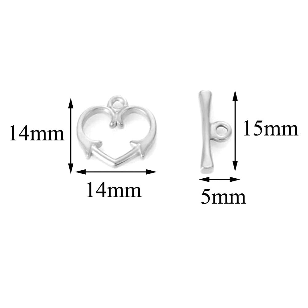Damen Verschluss-Set aus hochwertigem Edelstahl Shop Nory