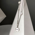 Damen Halskette mit kreativem Smiley-Anhänger und stilvollem Design Shop Nory