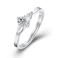 Damenring mit filigranem Design und strahlendem Zirkonia Shop Nory