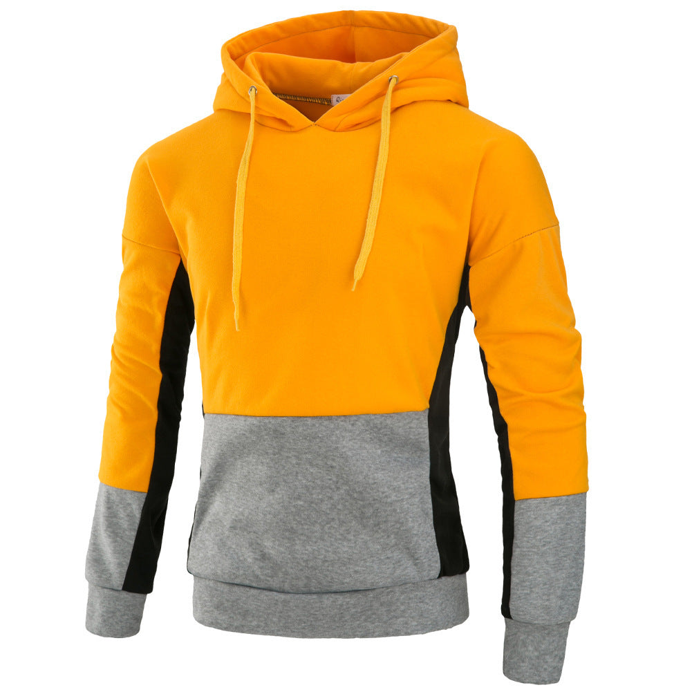 Herren Kapuzenpullover mit stylischem Farbblockdesign Shopnory