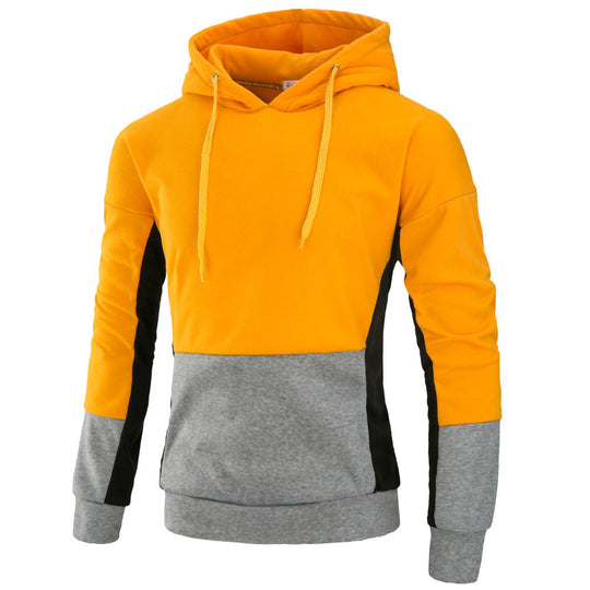 Herren Kapuzenpullover mit stylischem Farbblockdesign Shopnory