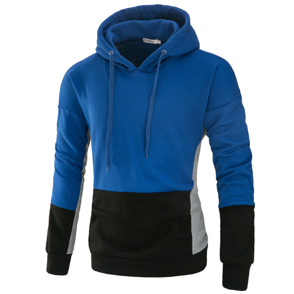 Herren Kapuzenpullover mit stylischem Farbblockdesign Shopnory
