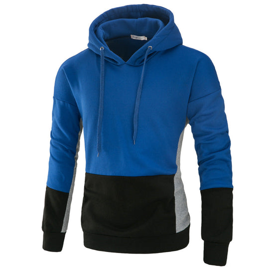 Herren Kapuzenpullover mit stylischem Farbblockdesign Shopnory
