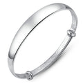 Damen Eleganter und zeitloser Armreif mit feiner Oberfläche Shop Nory