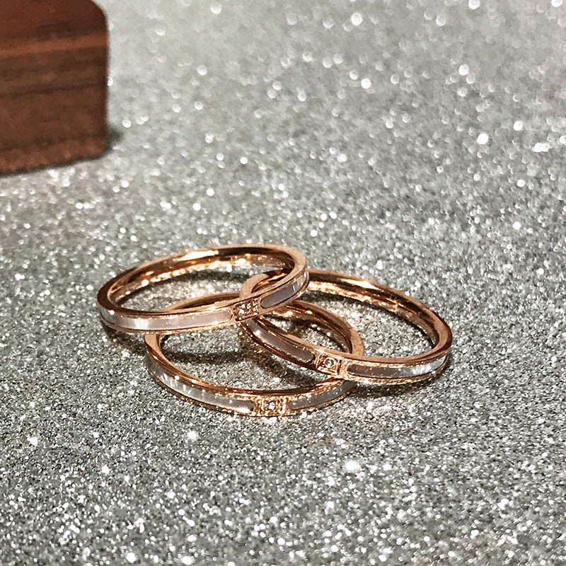 Damen Eleganter und raffinierter Ring mit bunten Akzenten Shop Nory